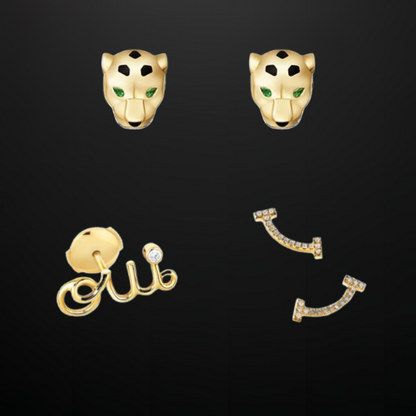 PACK ROMA | 3 PENDIENTES + 1 JOYA SORPRESA GRATIS